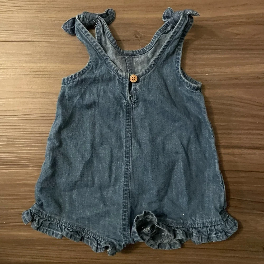 Old Navy Blue Denim Kids Romper size 0/3 months